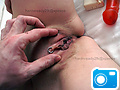 Me Spreading Brina James pussy open
