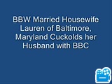 Lauren and her first BBC