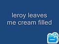 cream filled by leroy