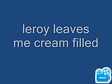 cream filled by leroy