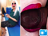 blonde Asian wife likes sucking black cocks, fucki…